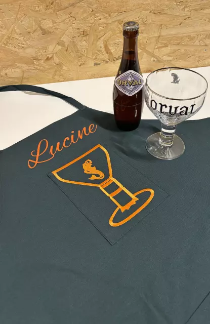 Réalisation textile personnalisée par Infopixel à Bertrix
