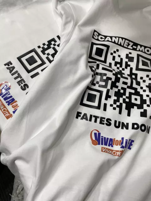 Réalisation textile personnalisée par Infopixel à Bertrix