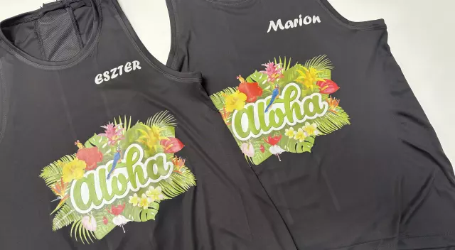 Réalisation textile personnalisée par Infopixel à Bertrix