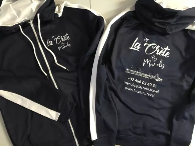 Réalisation textile personnalisée par Infopixel à Bertrix