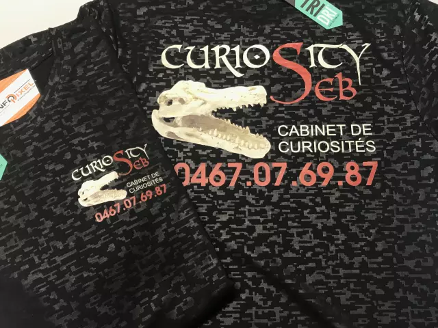 Réalisation textile personnalisée par Infopixel à Bertrix