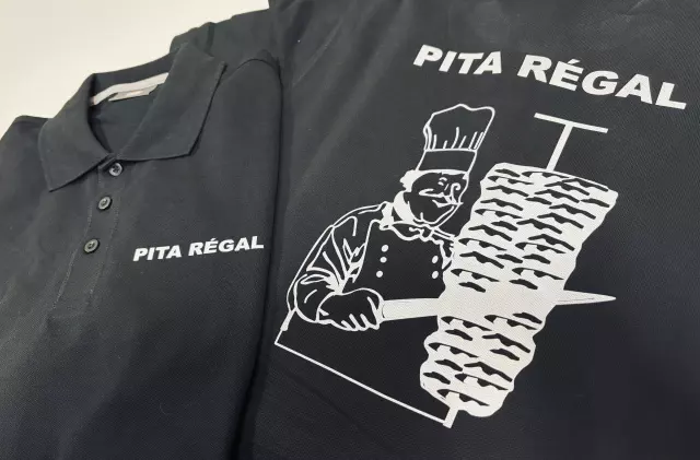 Réalisation textile personnalisée par Infopixel à Bertrix