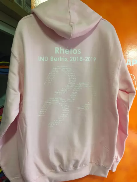 Réalisation textile personnalisée par Infopixel à Bertrix
