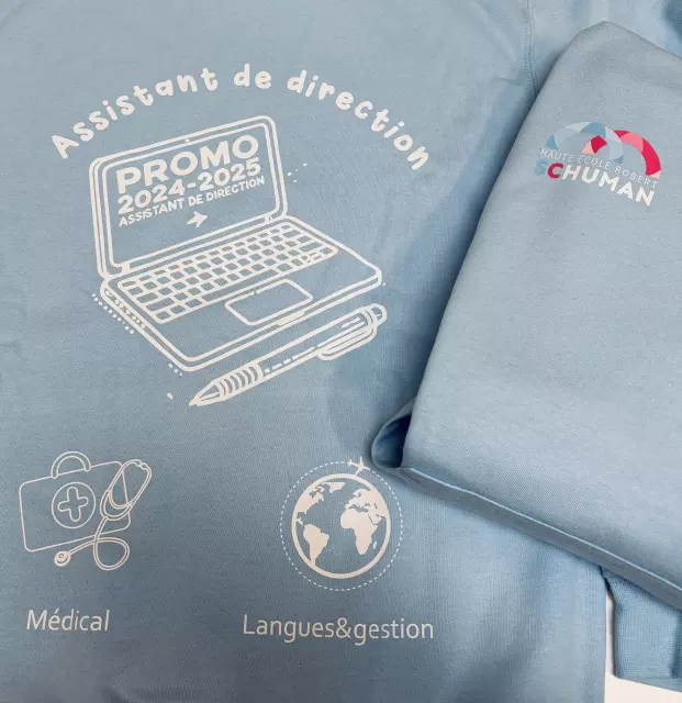 Réalisation textile personnalisée par Infopixel à Bertrix