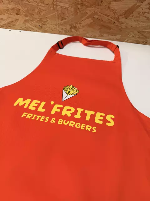 Réalisation textile personnalisée par Infopixel à Bertrix