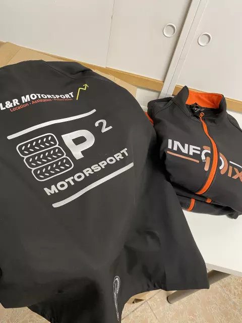 Réalisation textile personnalisée par Infopixel à Bertrix