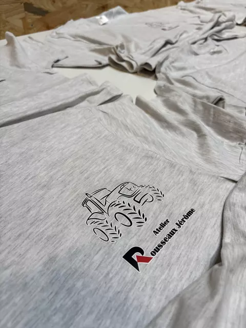 Réalisation textile personnalisée par Infopixel à Bertrix