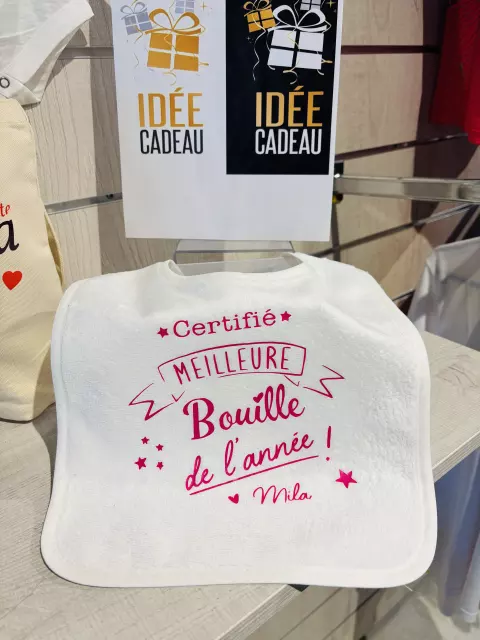 Réalisation textile personnalisée par Infopixel à Bertrix