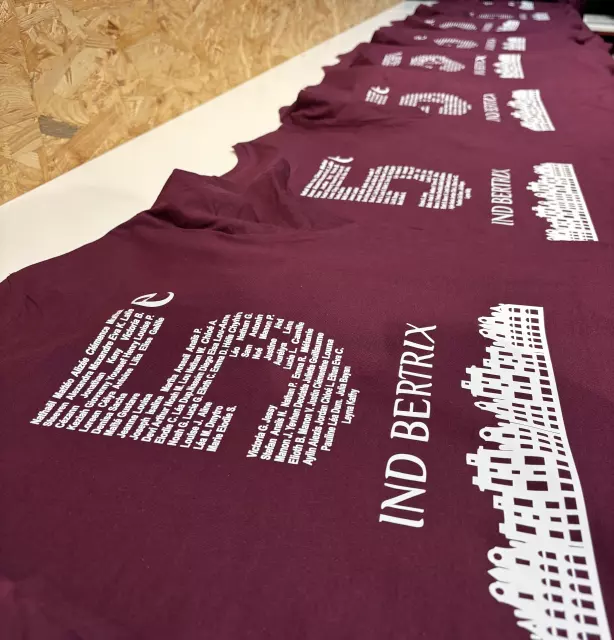 Réalisation textile personnalisée par Infopixel à Bertrix