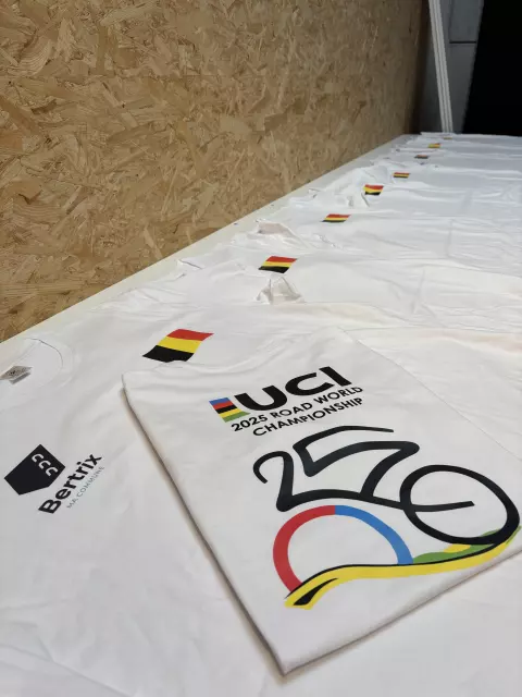 Réalisation textile personnalisée par Infopixel à Bertrix