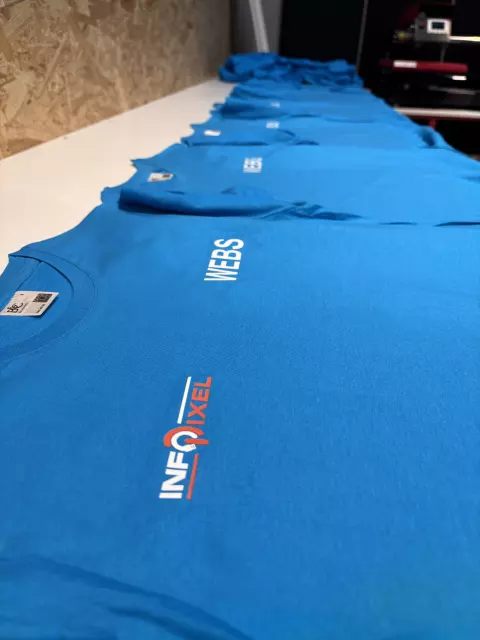 Réalisation textile personnalisée par Infopixel à Bertrix
